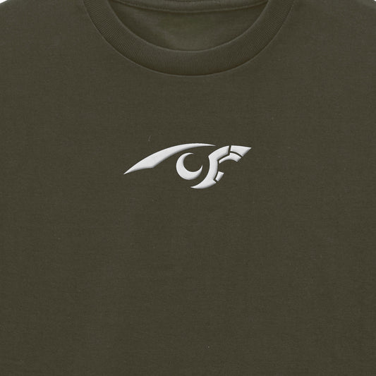 ZENDOJI LOGO EMBROIDERED TEE - 260018 sumi image