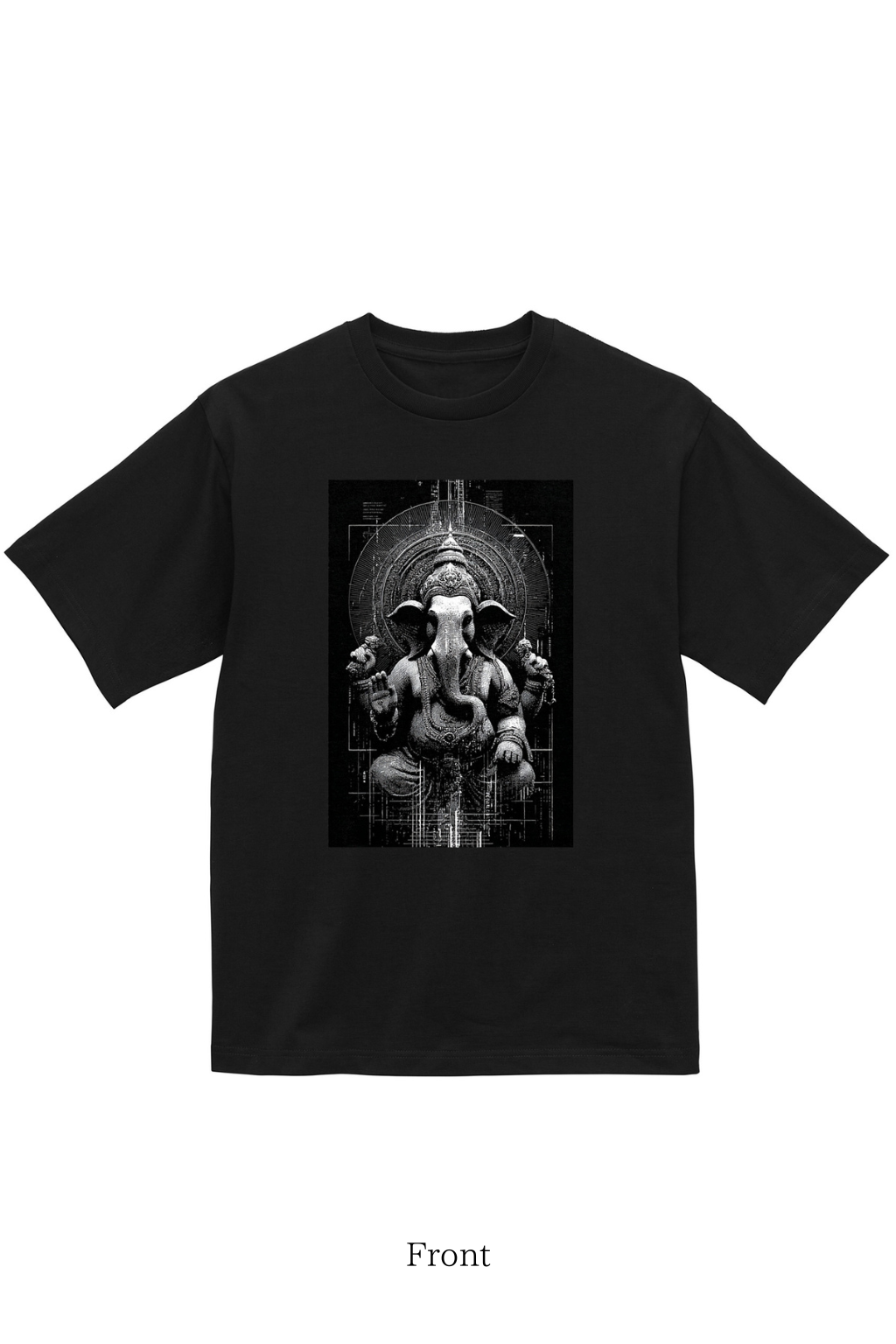 GANESHA CIRCUIT TEE - 260056