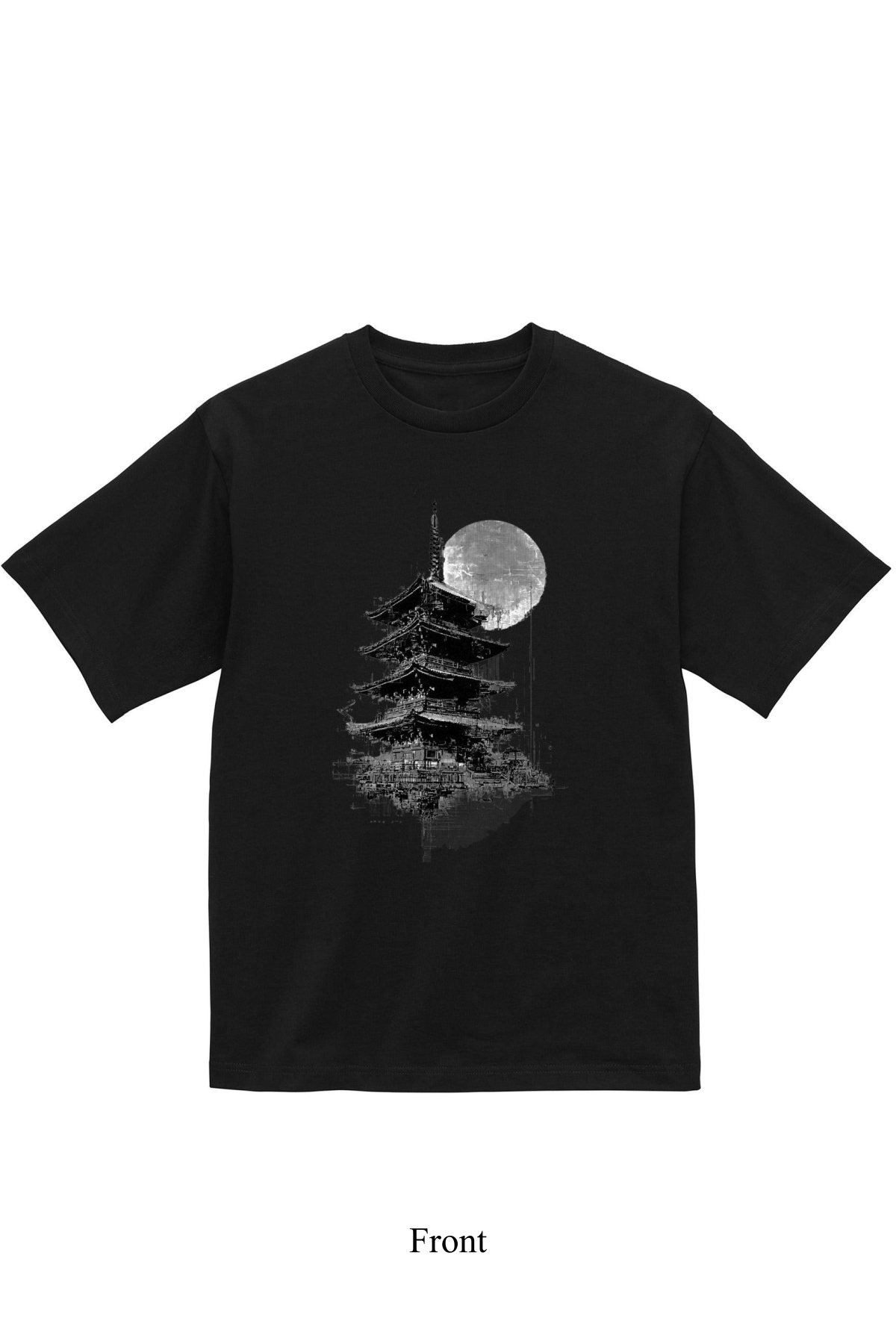 PAGODA MOON TEE - 260061 / 01 / Front