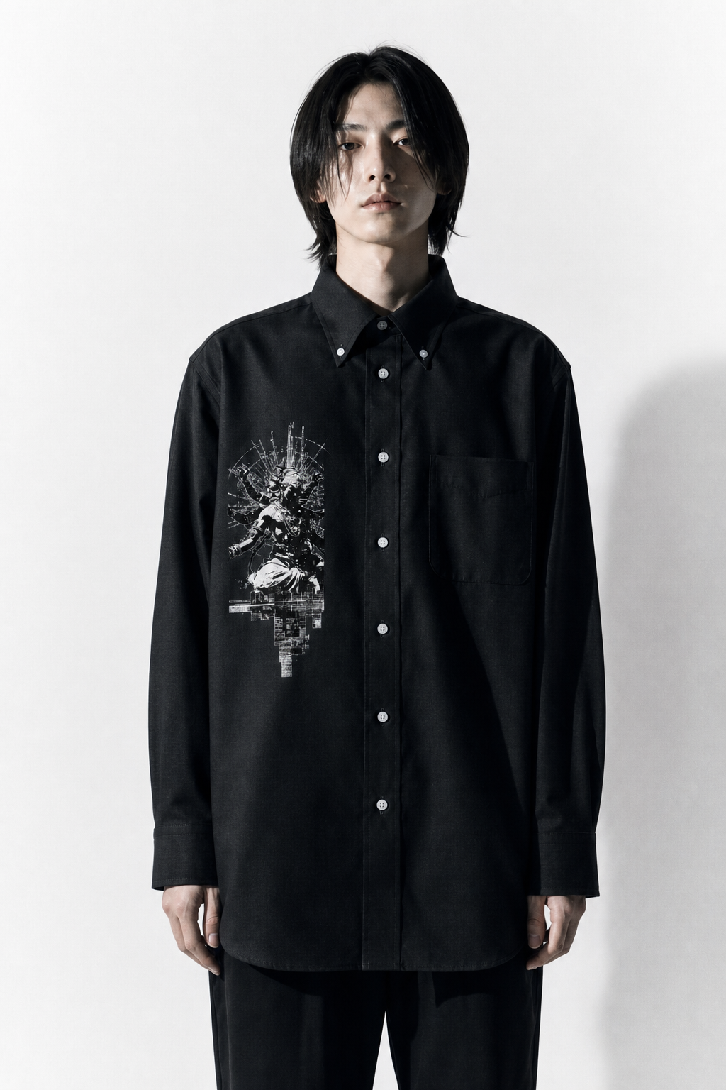 RADIANT FURY OXFORD SHIRT - 260063 / AI Model Main