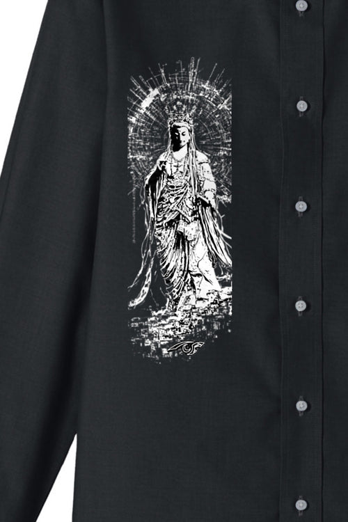 GUANYIN OXFORD SHIRT - 260064 / 02 / Front detail