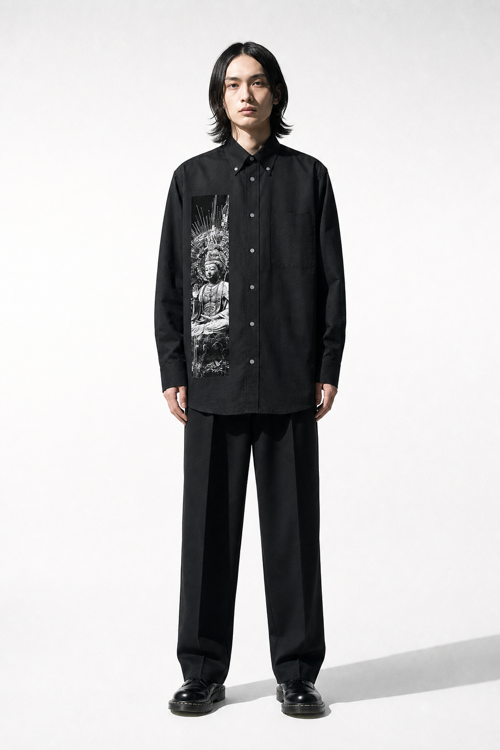 ILLUMINATED CHILD OXFORD SHIRT - 260065 / AI Model Full