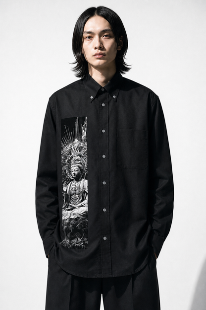 ILLUMINATED CHILD OXFORD SHIRT - 260065 / AI Model Main