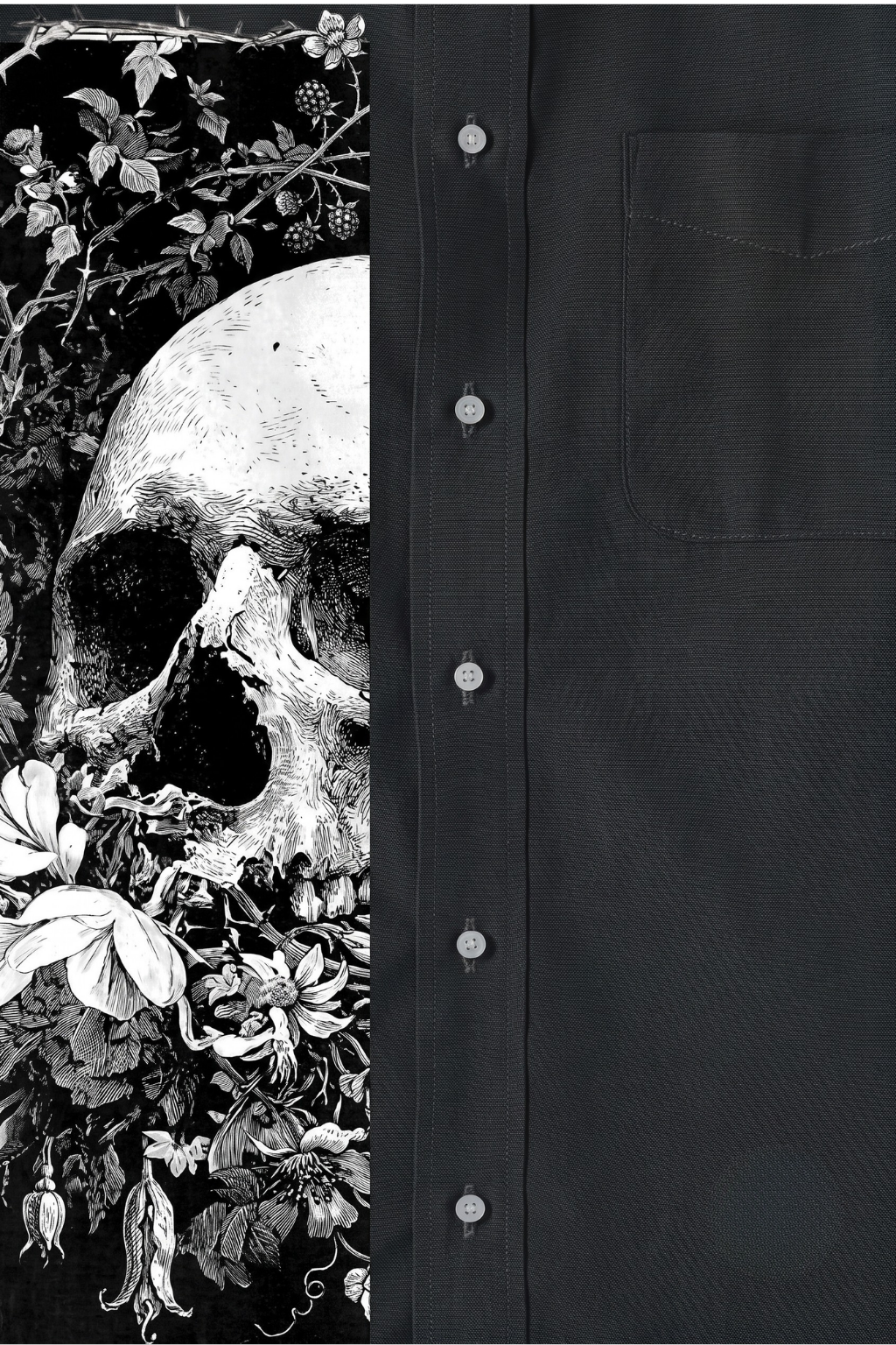 MORTAL BLOOM OXFORD SHIRT - 260057