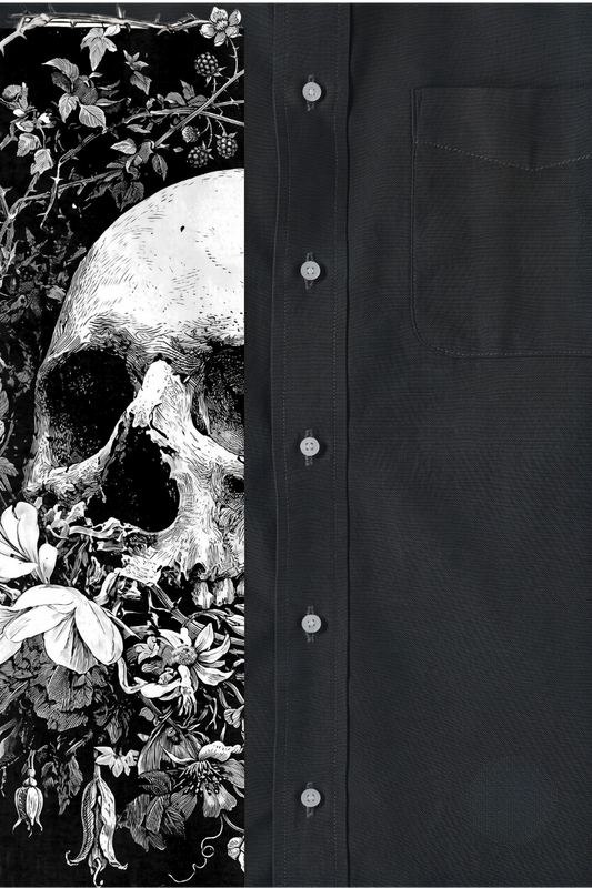 MORTAL BLOOM OXFORD SHIRT - 260057