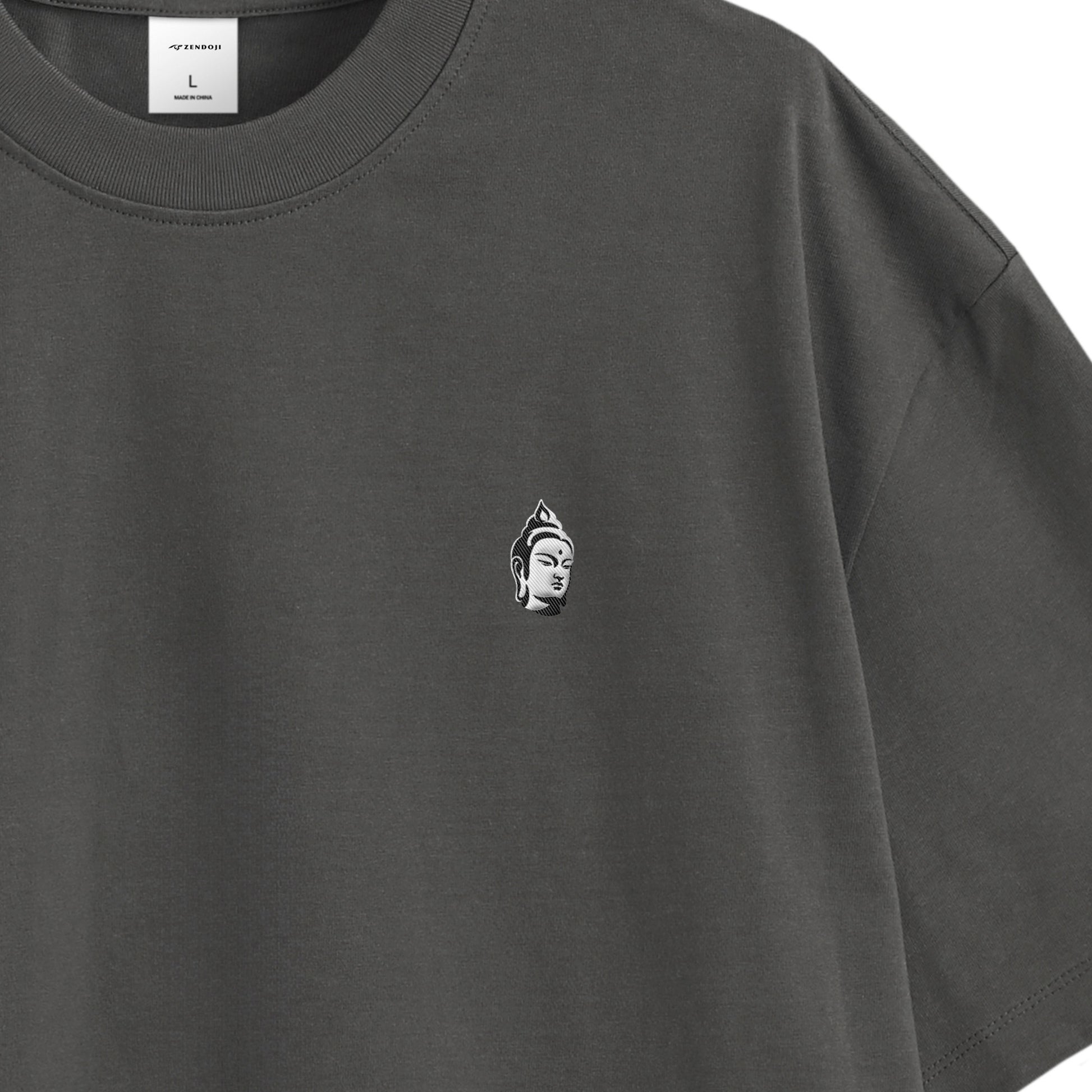 BODHI ICON TEE - 260050 charcoal image