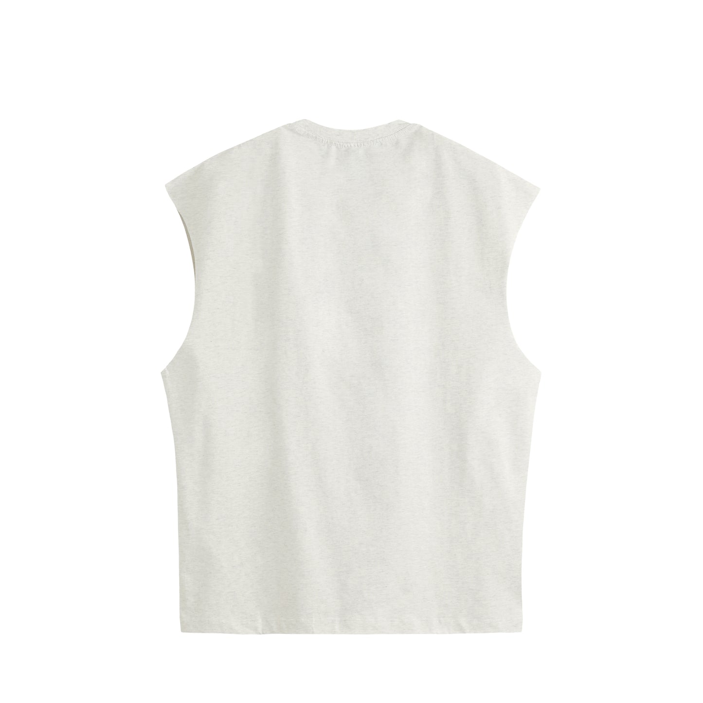 BODHI ICON CUT-OFF SLEEVELESS TEE - 260049 oatmeal image