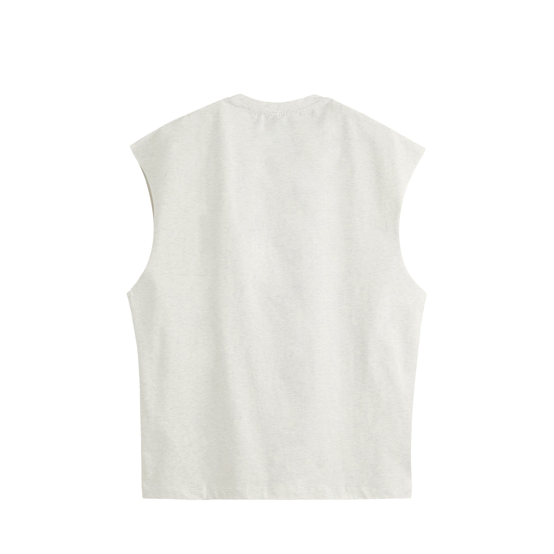 BODHI ICON CUT-OFF SLEEVELESS TEE - 260049 oatmeal image