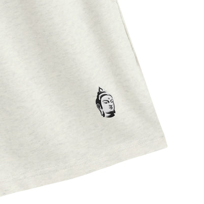 BODHI ICON SWEAT SHORTS - 260048 oatmeal image