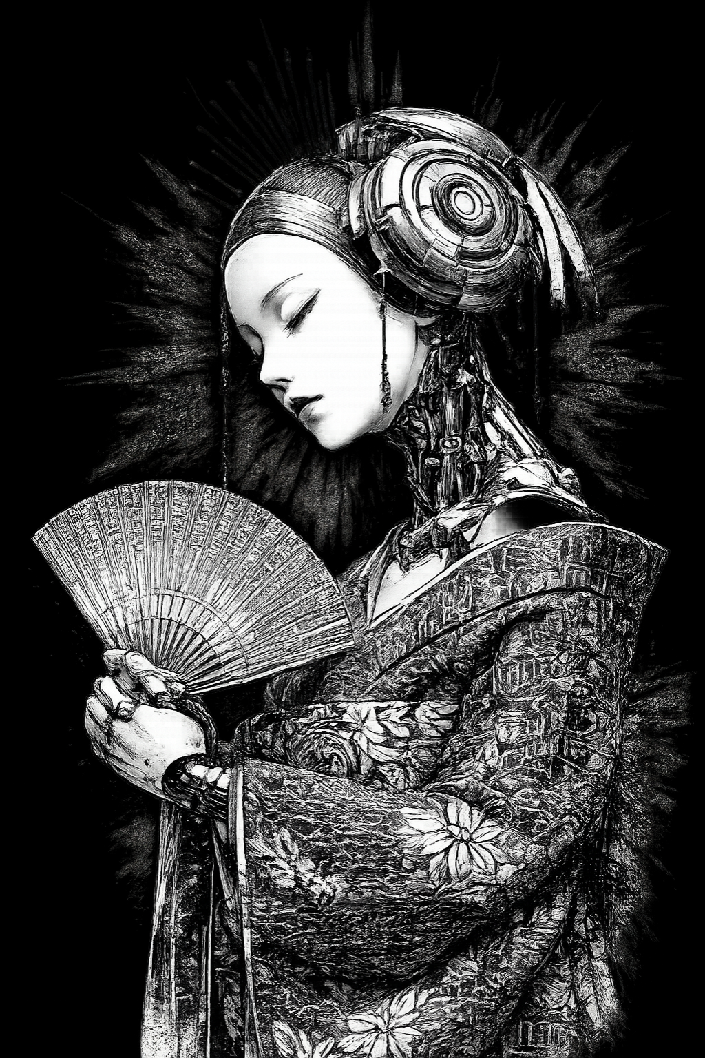 SILENT GEISHA TEE - 260027