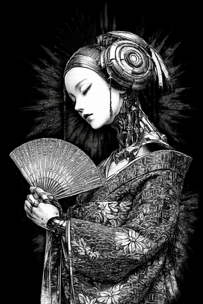 SILENT GEISHA TEE - 260027