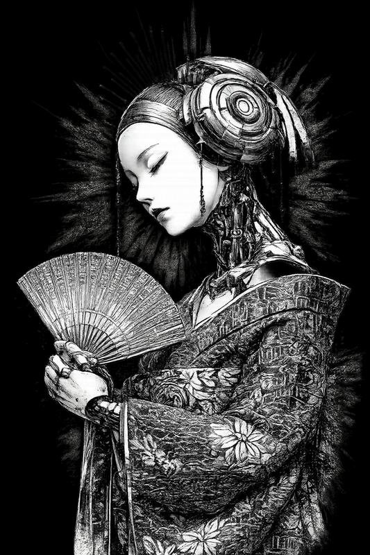 SILENT GEISHA TEE - 260027
