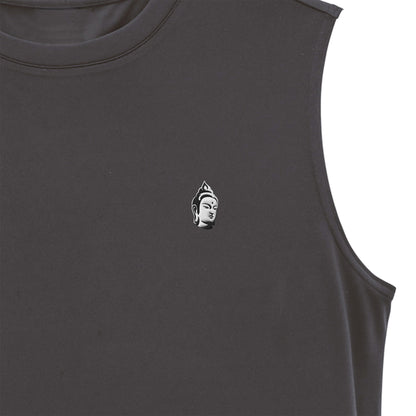 BODHI ICON DRY SLEEVELESS SHIRT - 260047 sumi image