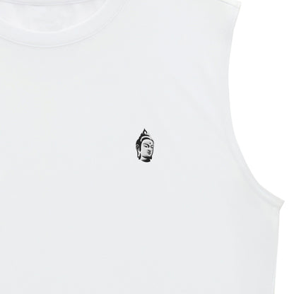 BODHI ICON DRY SLEEVELESS SHIRT - 260047 white image