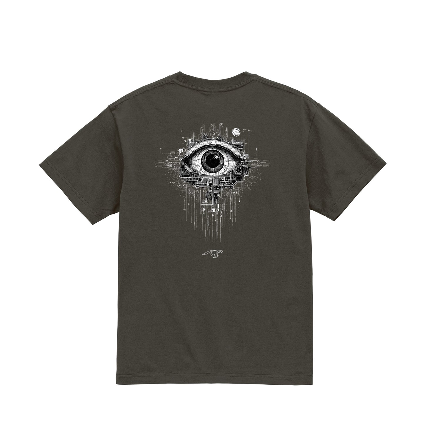 CYBERNETIC EYE TEE - 260004 sumi image