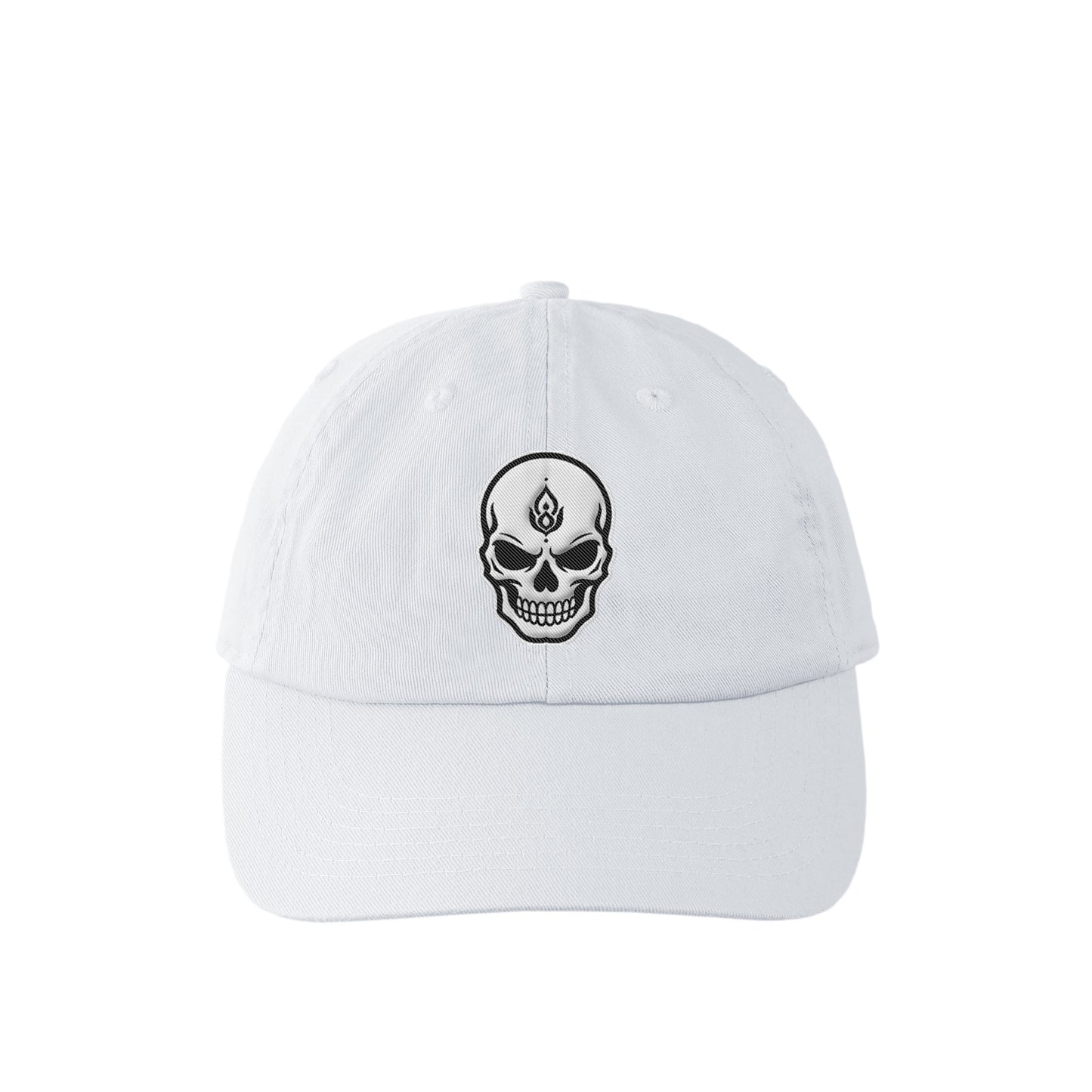 SKULL ICON CAP - 260052 white image