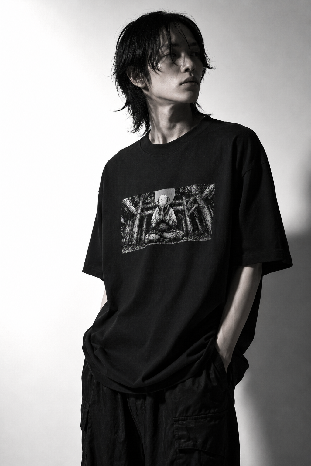 CRIMSON HALO TEE - 260030