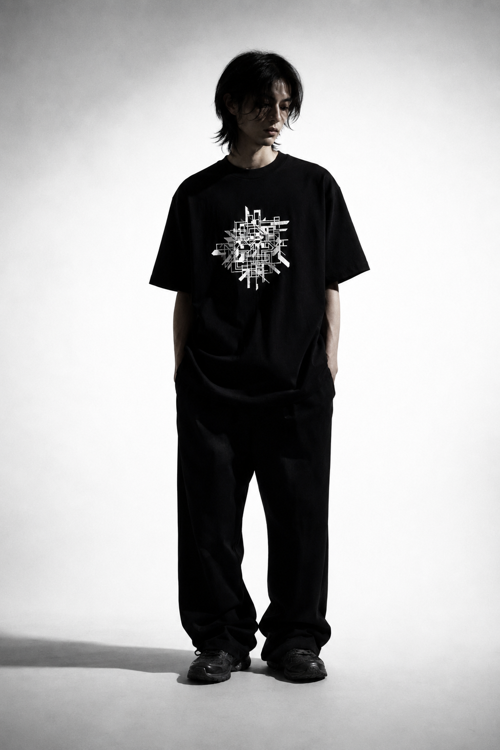 CIRCUIT COLLAPSE TEE - 260026