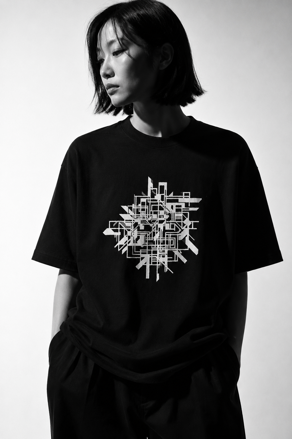 CIRCUIT COLLAPSE TEE - 260026