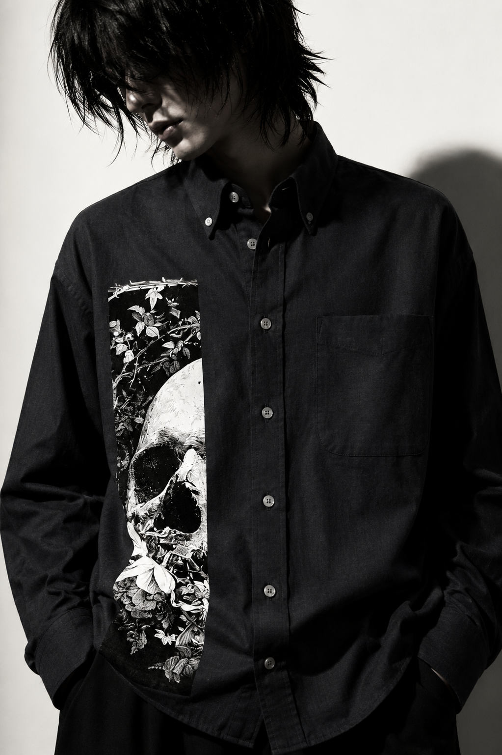 MORTAL BLOOM OXFORD SHIRT - 260057