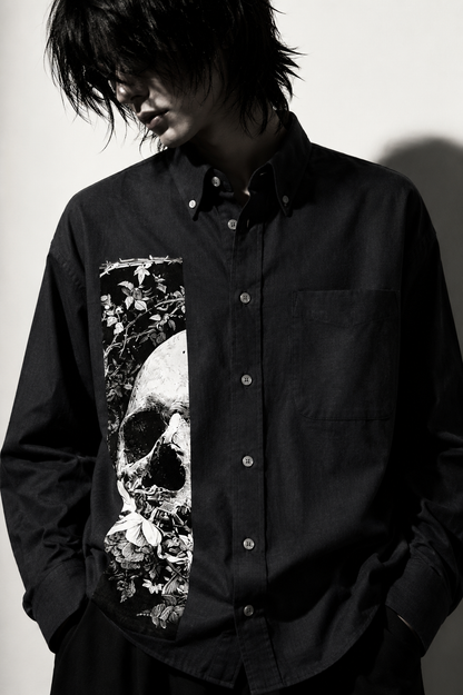 MORTAL BLOOM OXFORD SHIRT - 260057