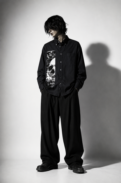 MORTAL BLOOM OXFORD SHIRT - 260057