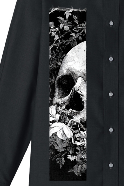 MORTAL BLOOM OXFORD SHIRT - 260057